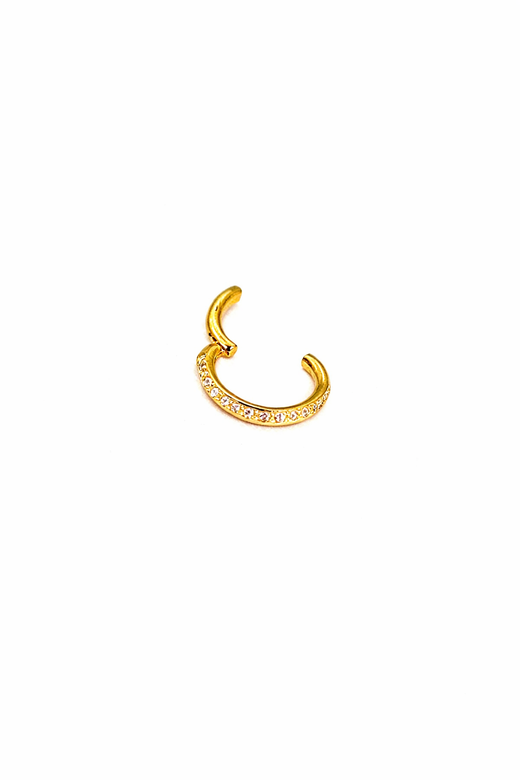 Premium Titanyum 6 mm Halka Piercing