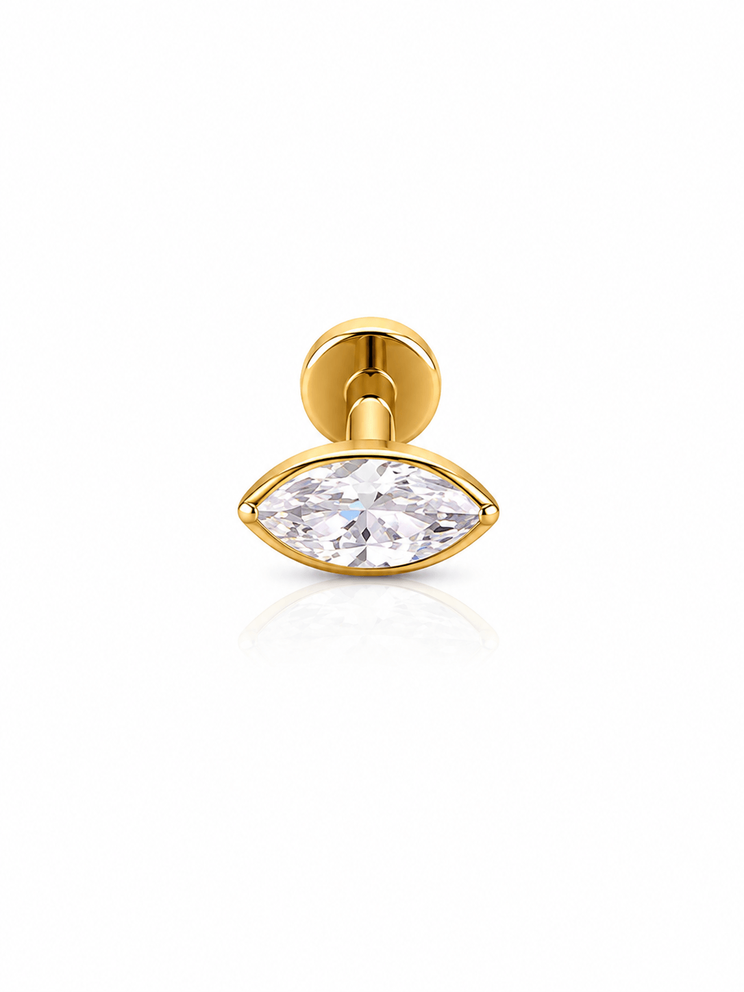 Premium Titanyum Markiz Piercing