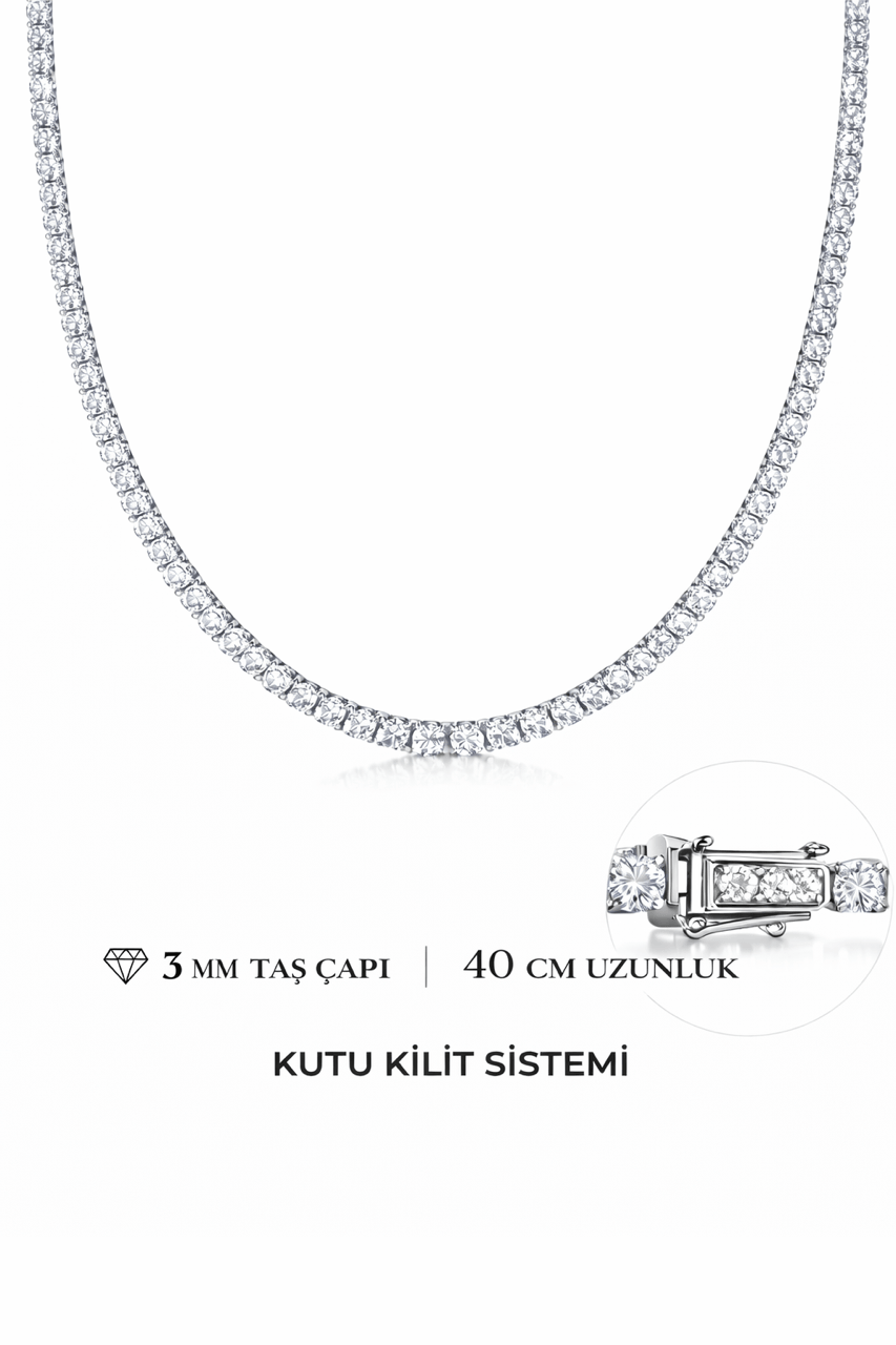 Suyolu 3 mm 40 cm Kolye