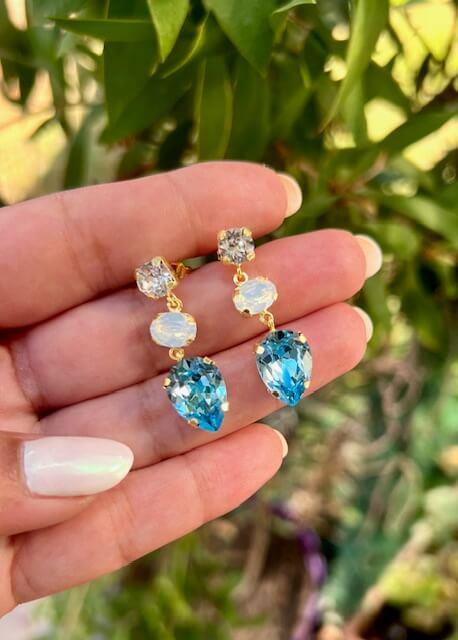 Swarovski Damla Küpe