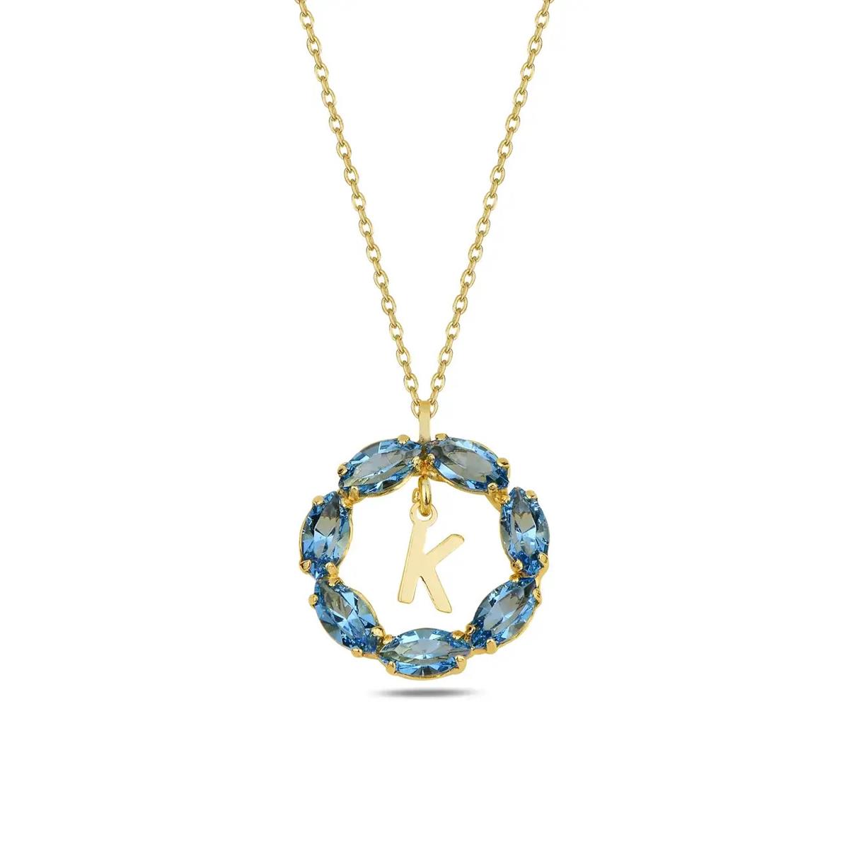 Swarovski Neptune Harf Kolye