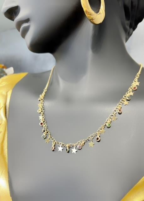Swarovski Yıldız Kolye