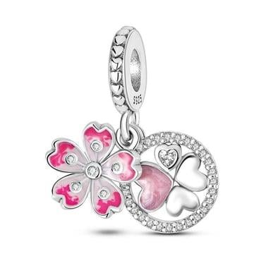 Yonca Çiçek Şans Charm
