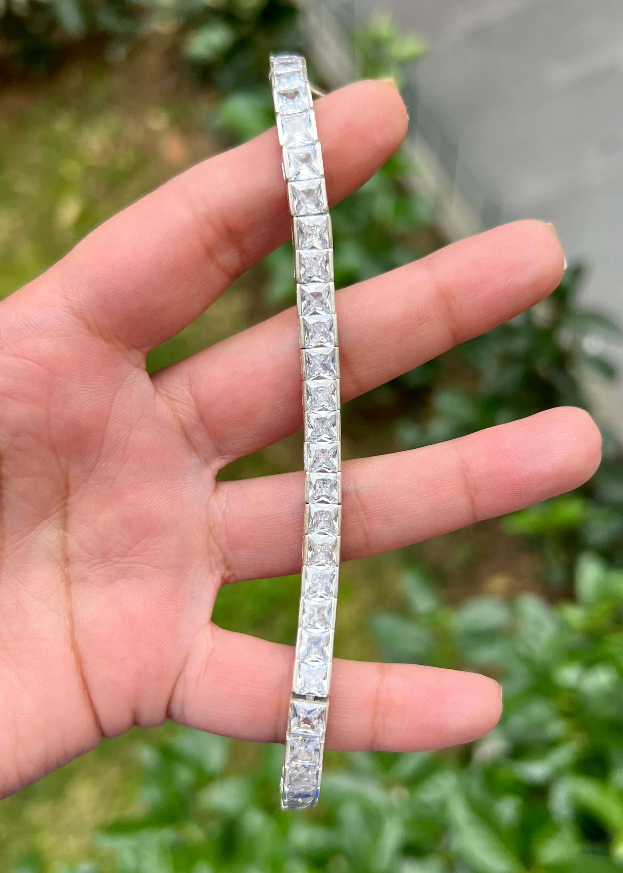 6 mm 16 cm Kare Suyolu Bileklik