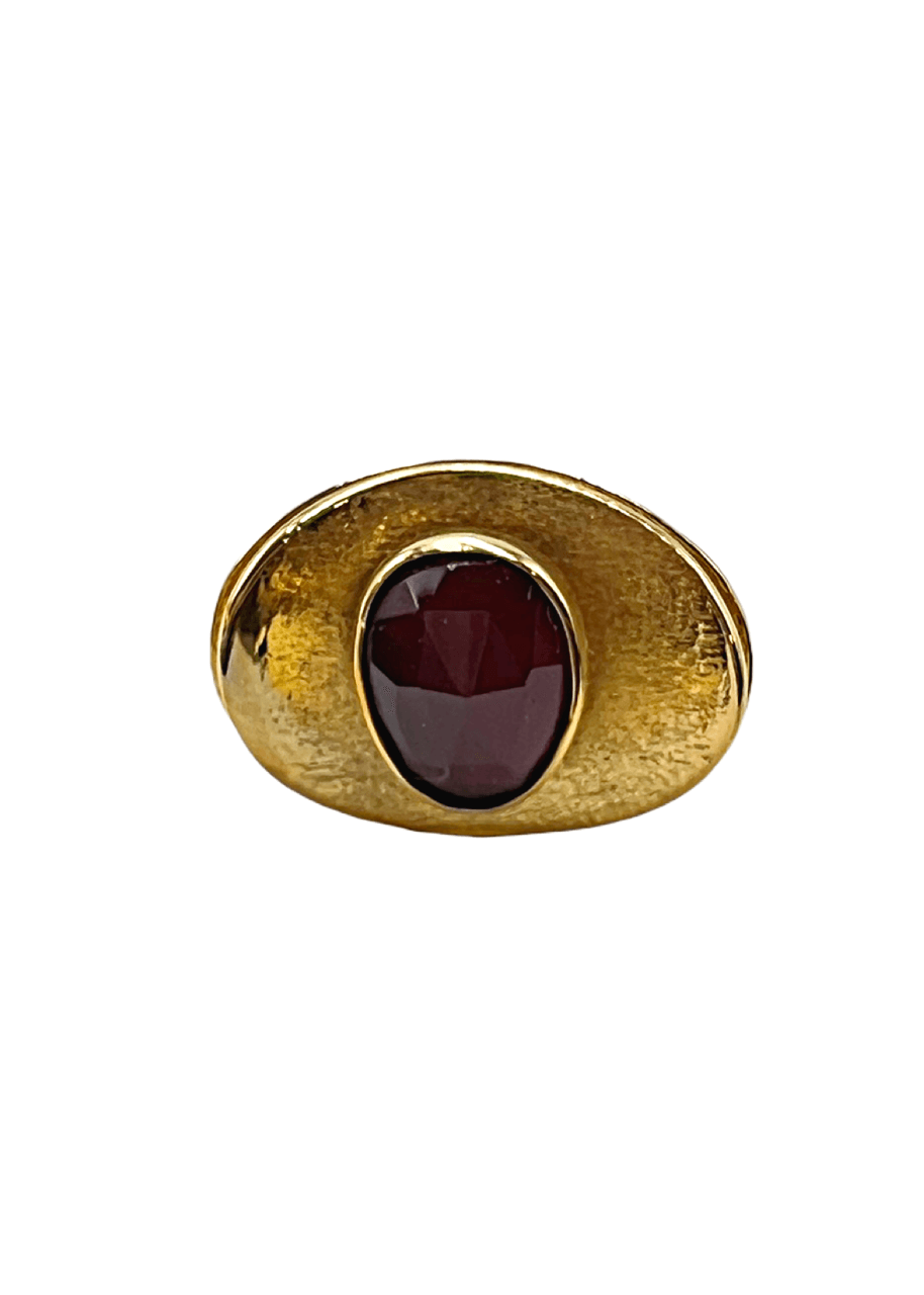 Ahumay Garnet Yüzük