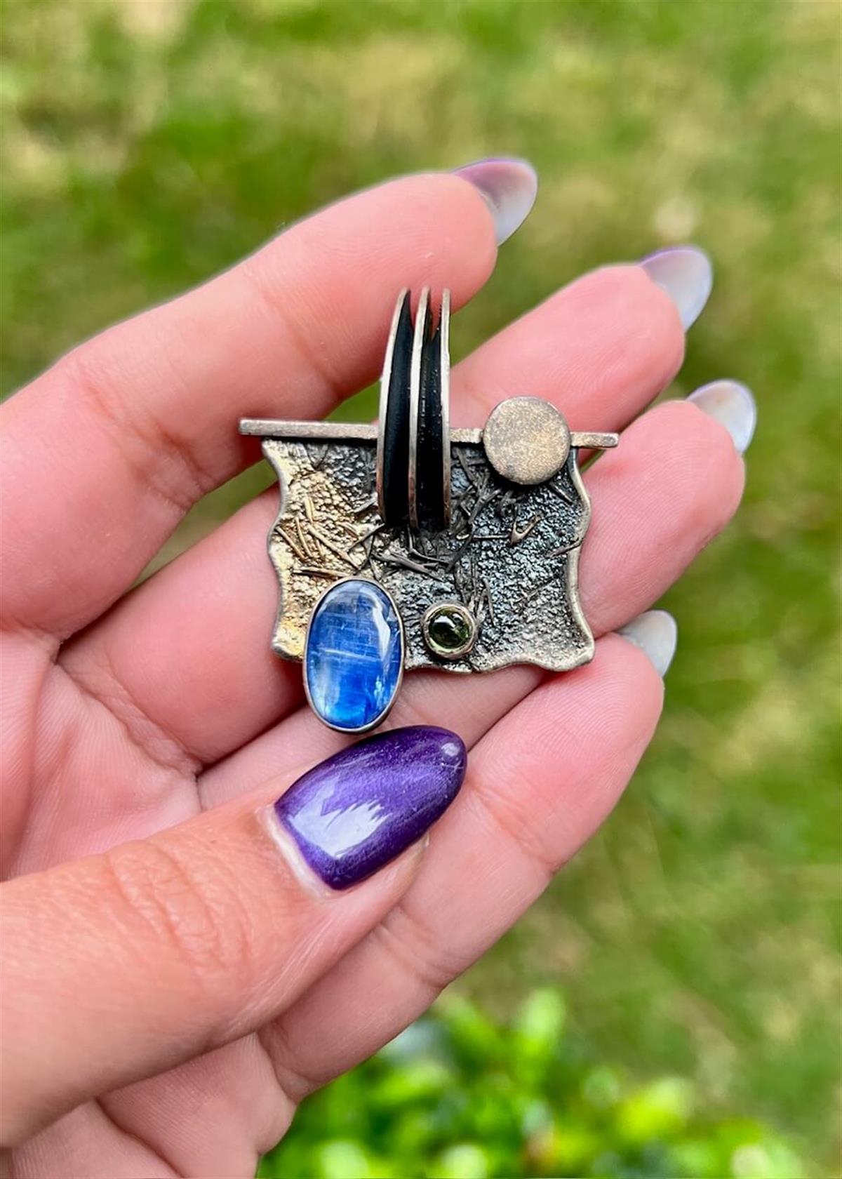 Ahumay Lapis Lazuli Kolye Ucu