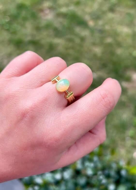 Ahumay Opal Yüzük