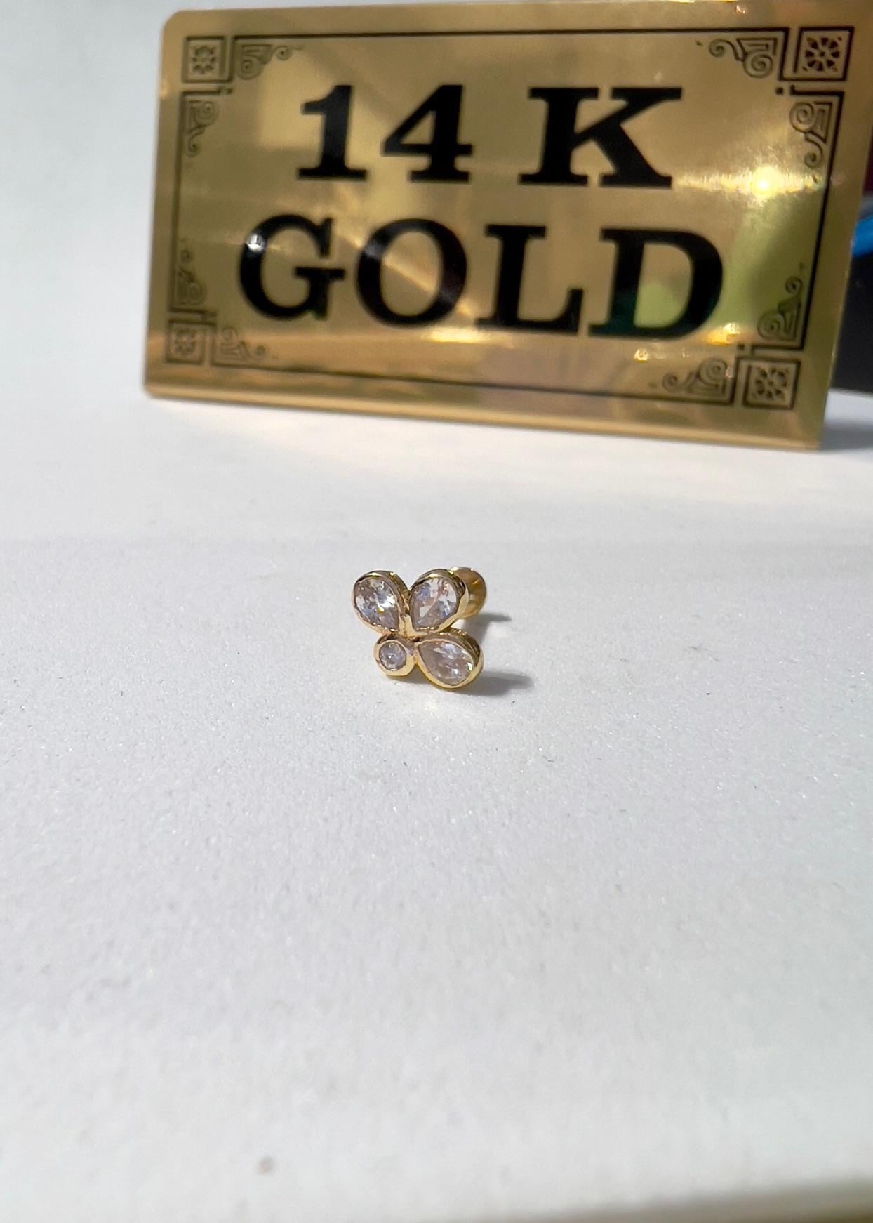 Altın Lotus Piercing