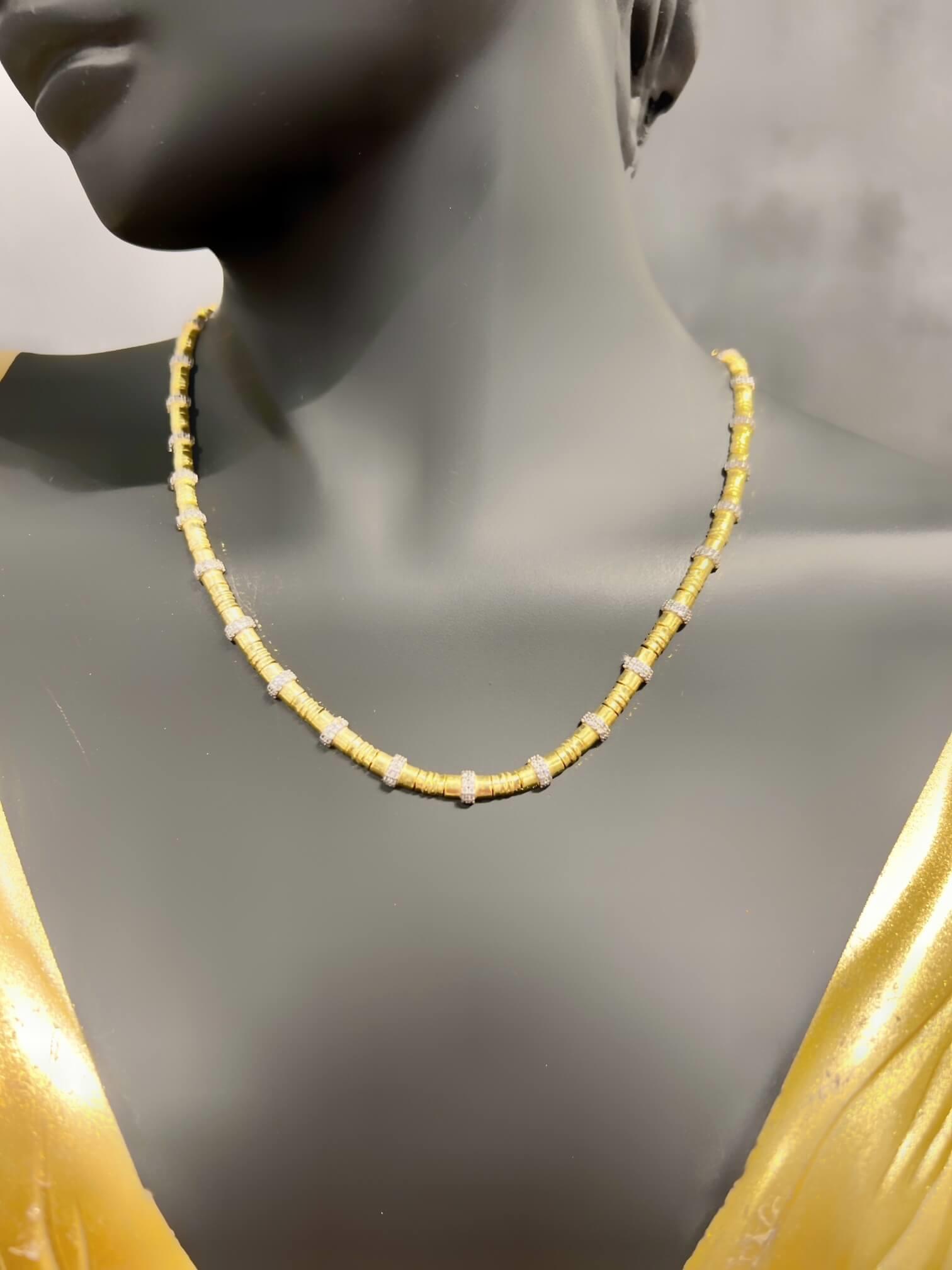 Bety Bambu Choker Kolye