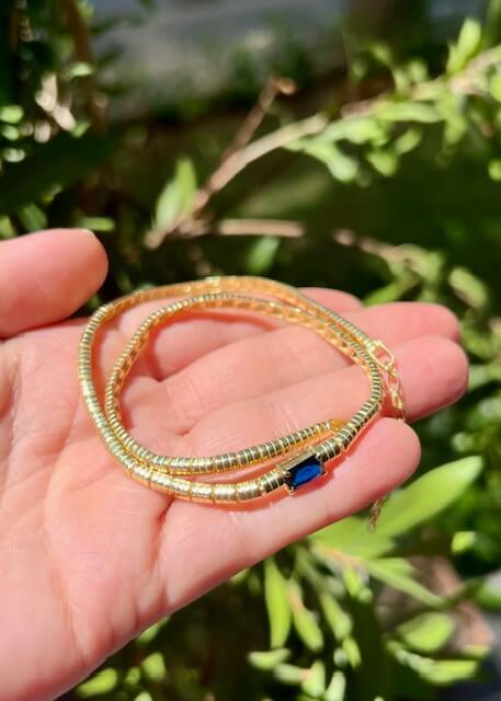 Bety Bambu Choker Kolye
