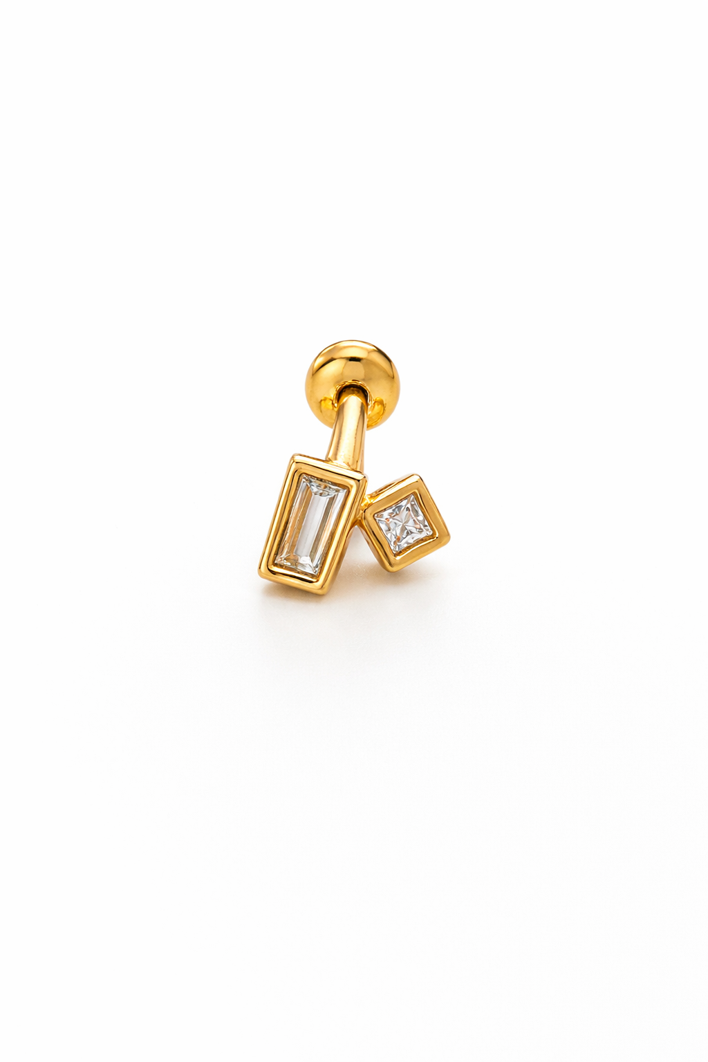 Gümüş Baget Piercing