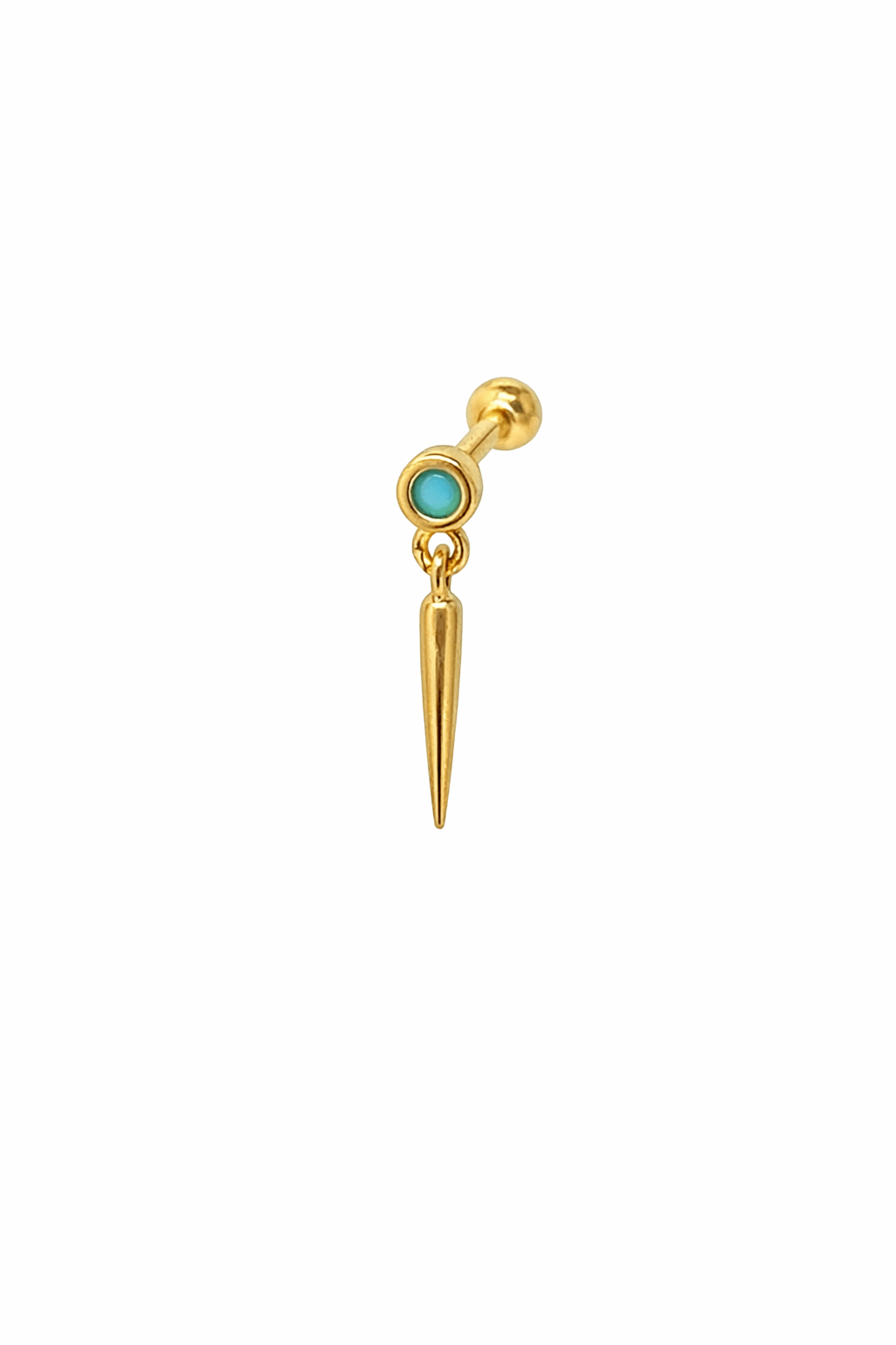 Gümüş Sallantılı Piercing
