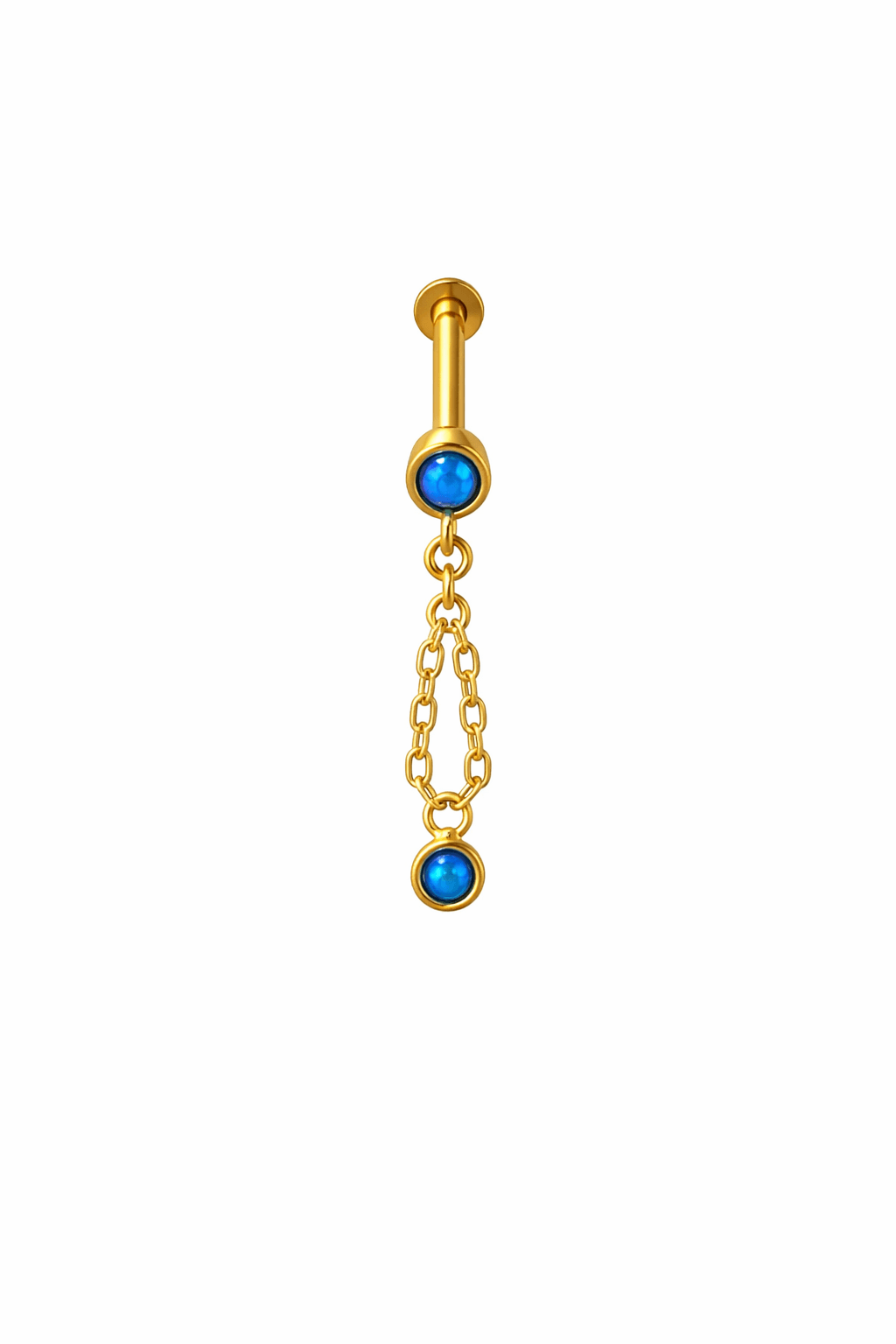 Gümüş Sallantılı Piercing