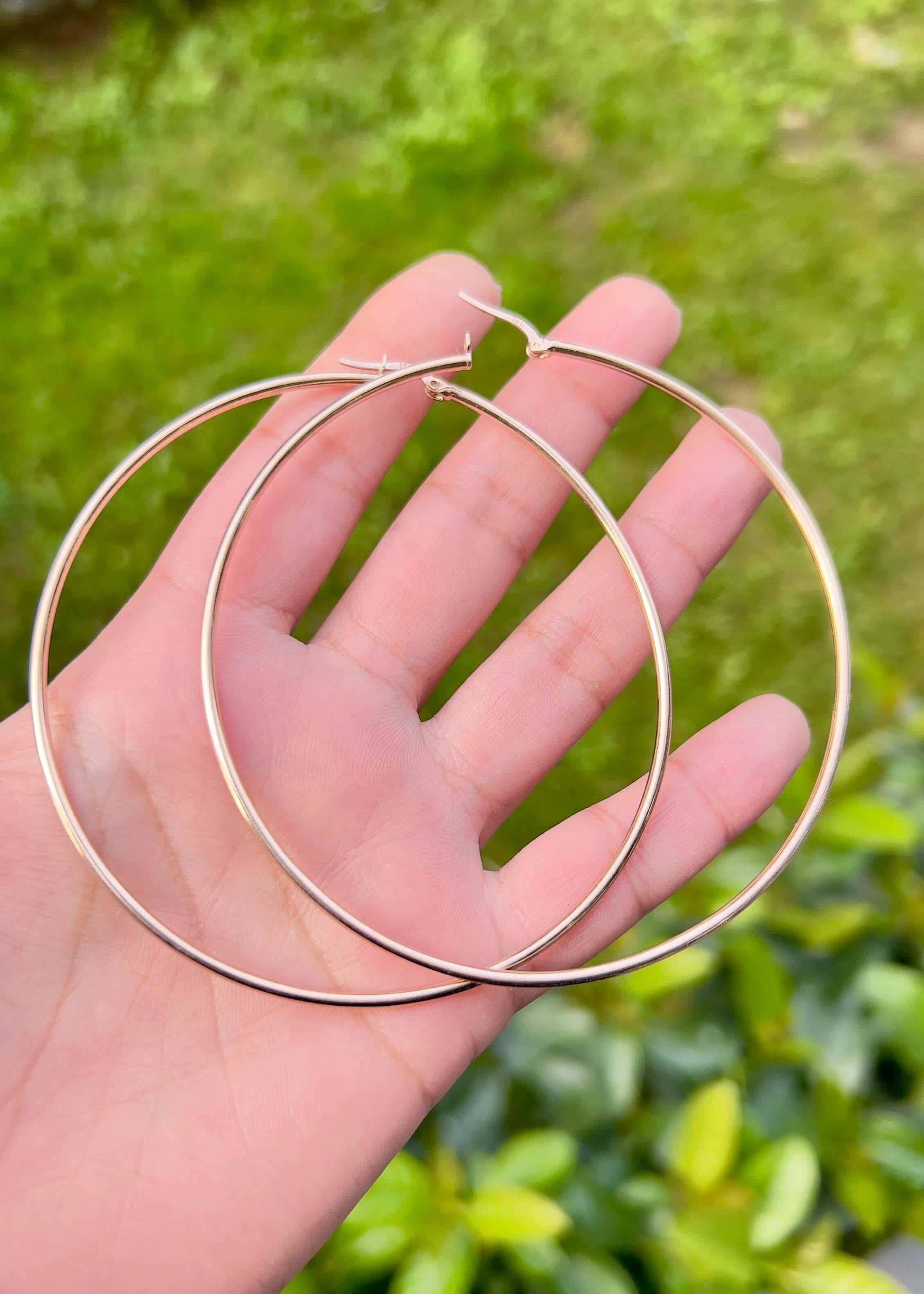 Halka Küpe Çap:8 cm