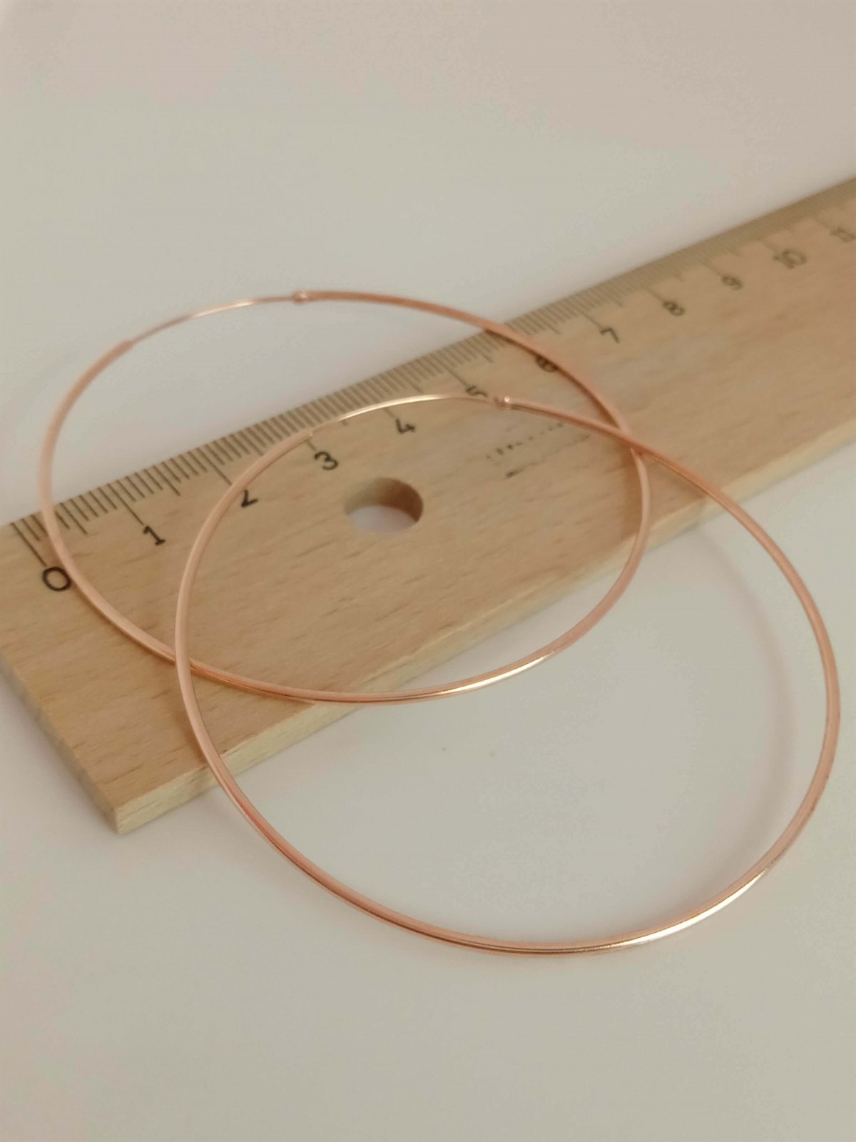 İnce Halka Küpe ( 6cm )