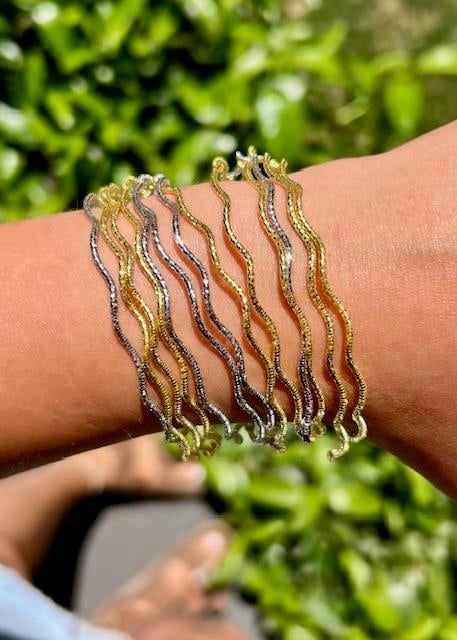 İtalyan Zigzag Bileklik