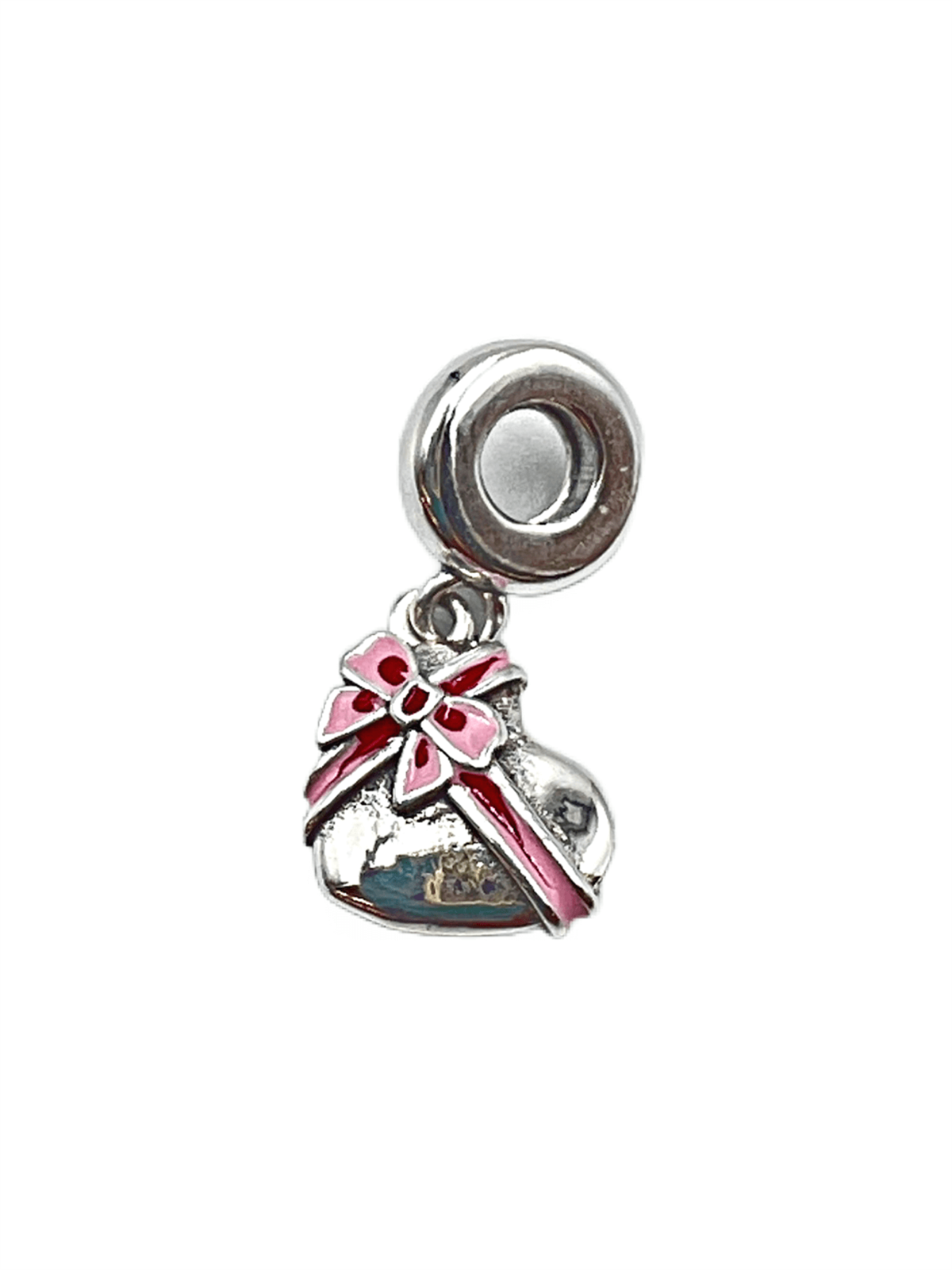 Kalp Hediye Paketi Charm