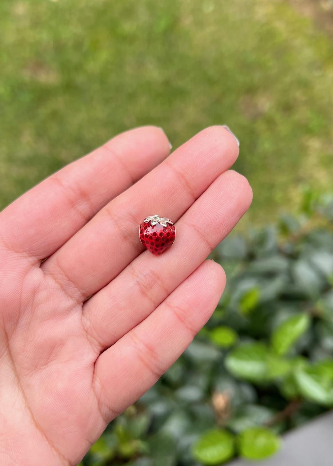 Kırmızı Çilek Charm