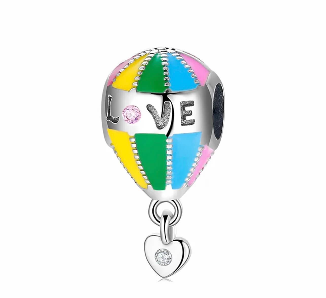 Love Renkli Balon Charm