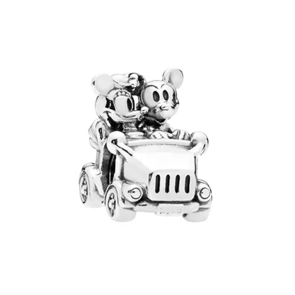 Mickey Ve Minnie Arabalı Charm