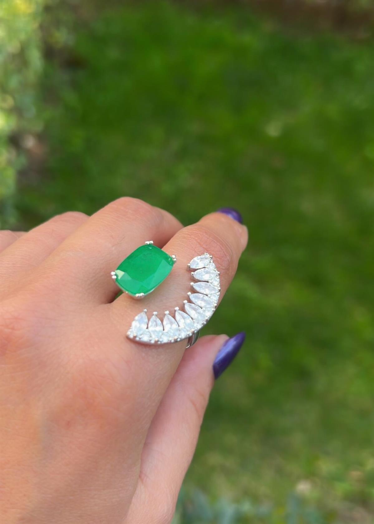 Paraiba Hilal Yüzük