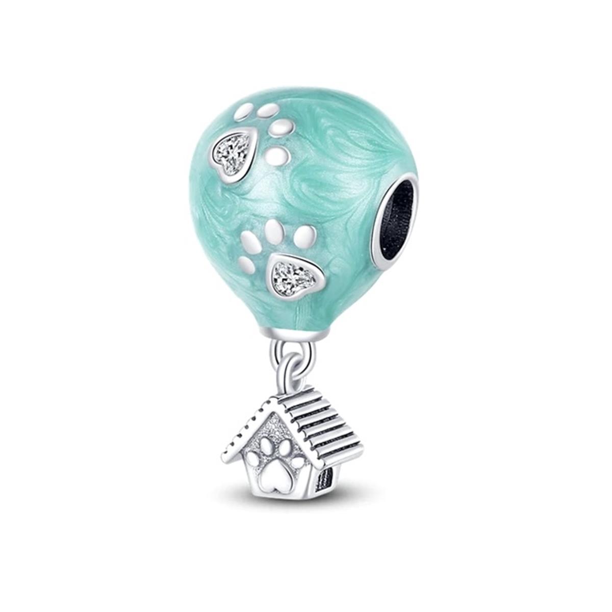 Patili Balon Ev Charm 