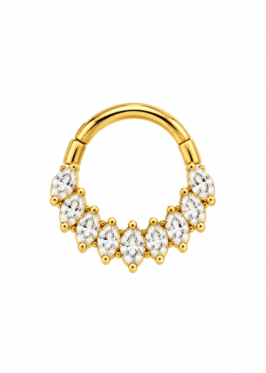Premium Cerrahi Çelik Halka Piercing