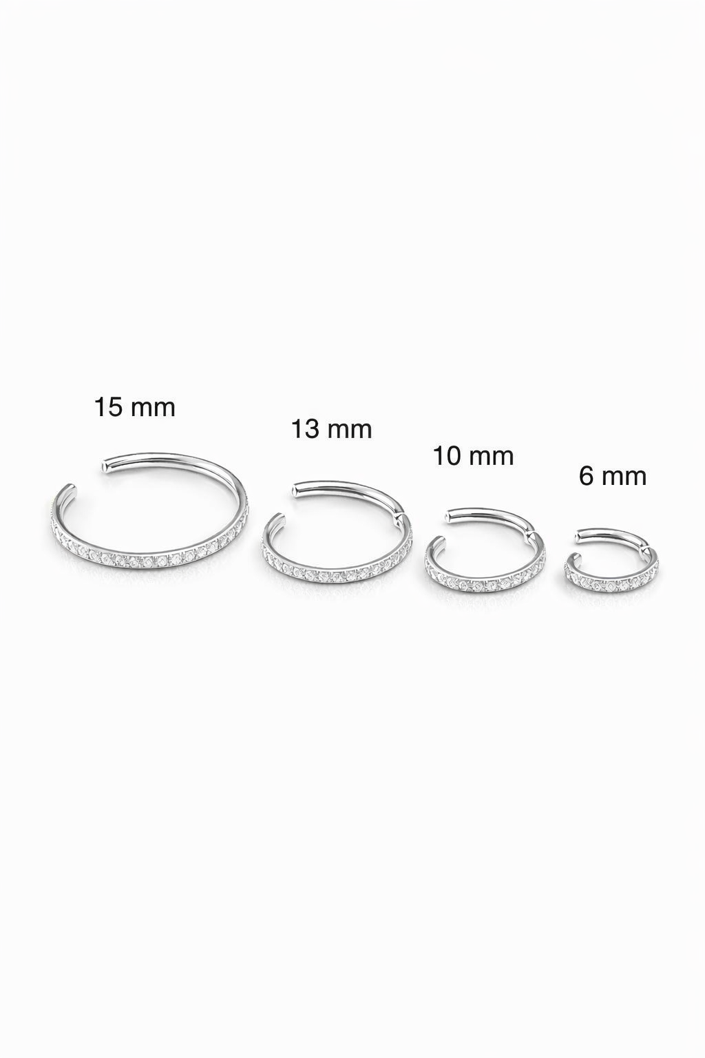Premium Titanyum Halka Piercing