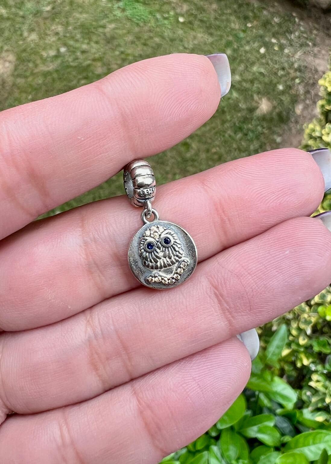 Sallantılı Baykuş Charm