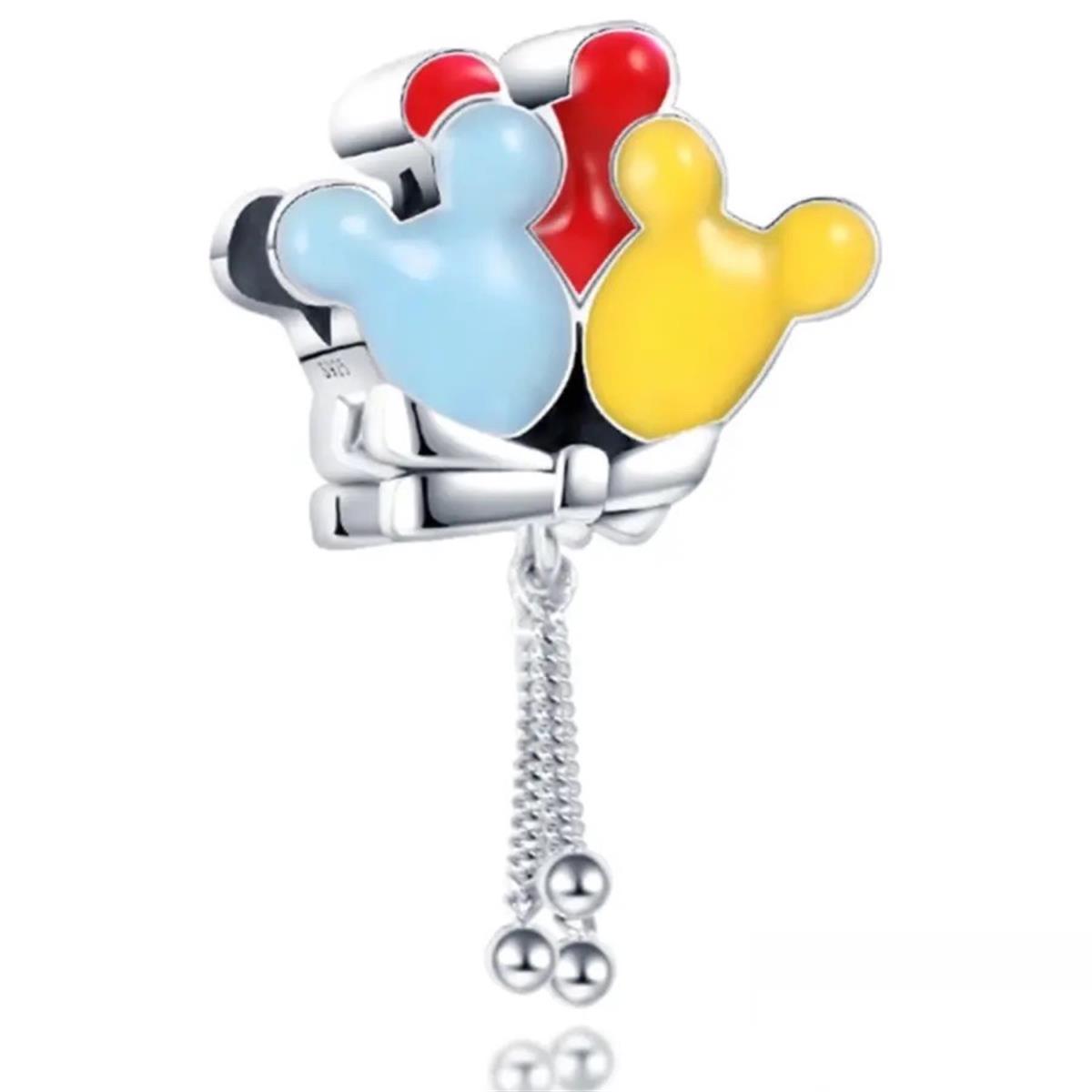 Sallantılı Renkli Mickey Charm