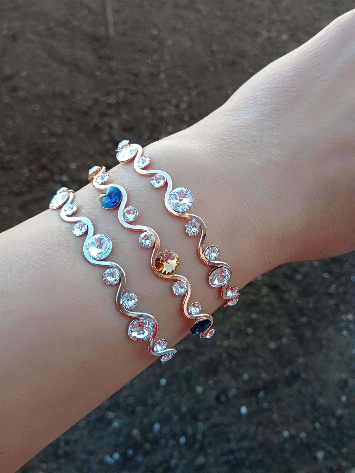 Swarovski Taşlı Bileklik
