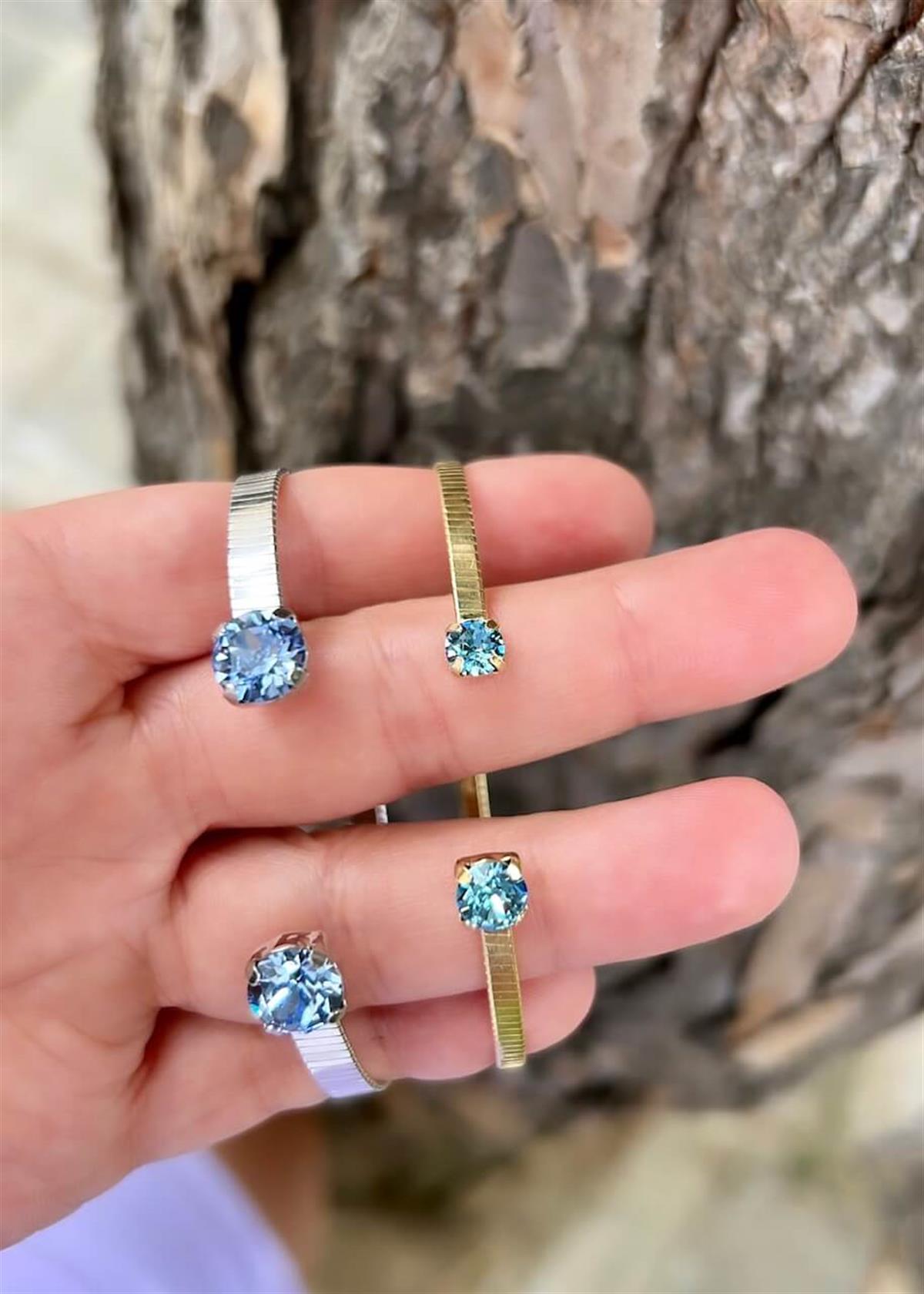 Swarovski Taşlı Roma Bilezik