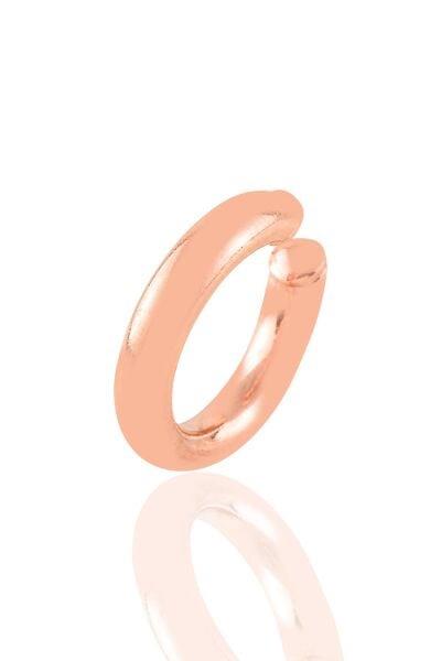 Taşlı Oval Kıkırdak Küpe