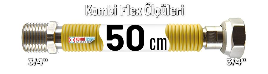 50 cm Kombi Flex Hortumu