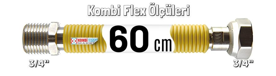 60 cm Kombi Flex Hortumu