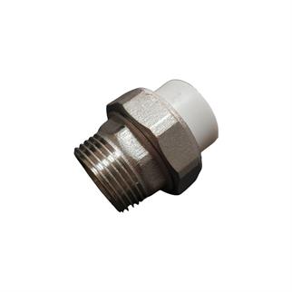 Ø25 x 1 Oynar Başlıklı Kollektör Rakoru - Erkek Nipel