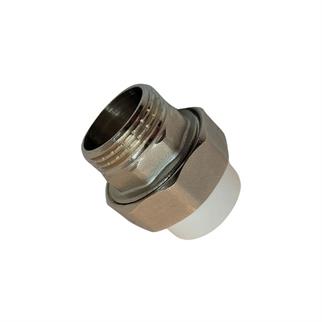 Ø25 x 1 Oynar Başlıklı Kollektör Rakoru - Erkek Nipel