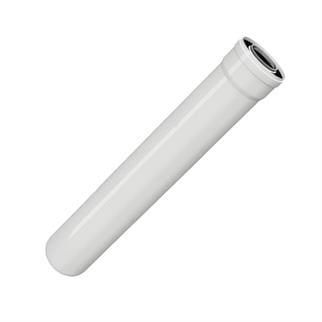 100 cm Hermetik Kombi / Şofben Baca Uzatma Borusu (Markasız)