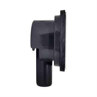 10x10 cm Yer Süzgeci 32 mm Yandan Çıkışlı Paslanmaz Izgaralı