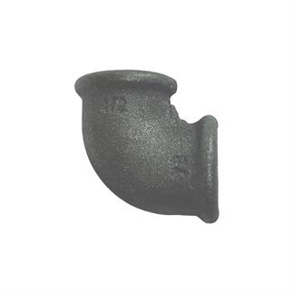 1/2 Siyah Dirsek DN15