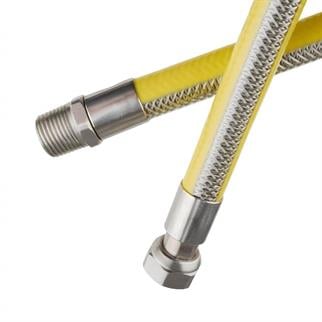 125 cm Doğalgaz Flexi Ocak Bağlantı Hortumu 1/2x1/2