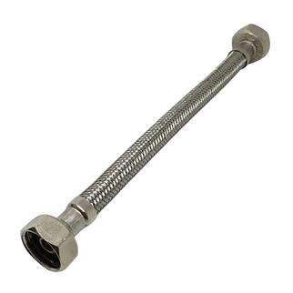 1/2x1/2-20 cm Su Bağlantı Flex Hortumu