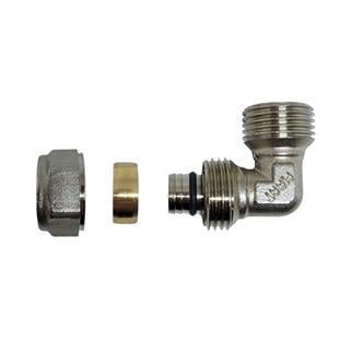 1/2x16 mm Pex Dış Dişli Dirsek