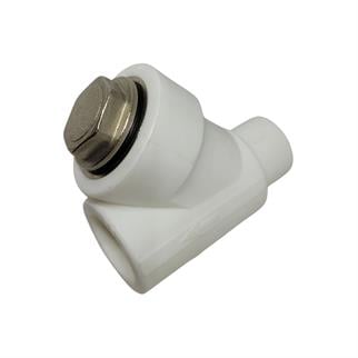 25 mm Metal Tapalı Pprc Filtre-Plastik Erkek Pislik Tutucu