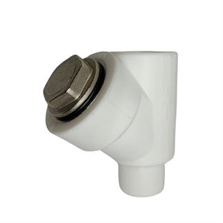 25 mm Metal Tapalı Pprc Filtre-Plastik Erkek Pislik Tutucu