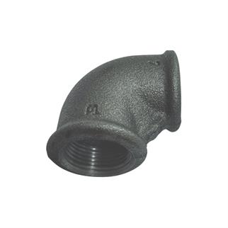 3/4 Siyah Dirsek DN20