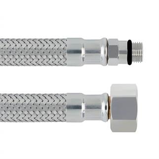 3/8xM10 Kısa-40 cm Batarya Bağlantı Flex Hortumu