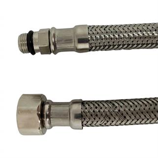 3/8xM10 Kısa-40 cm Batarya Bağlantı Flex Hortumu