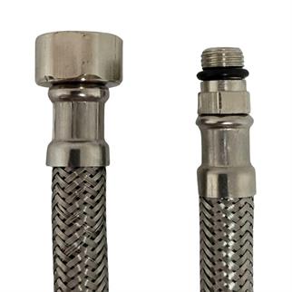 3/8xM10 Kısa-80 cm Batarya Bağlantı Flex Hortumu