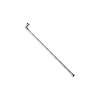 50 cm Dirsekli Pex Radyatör Bağlantı Borusu-Krom Uzatma Çubuğu
